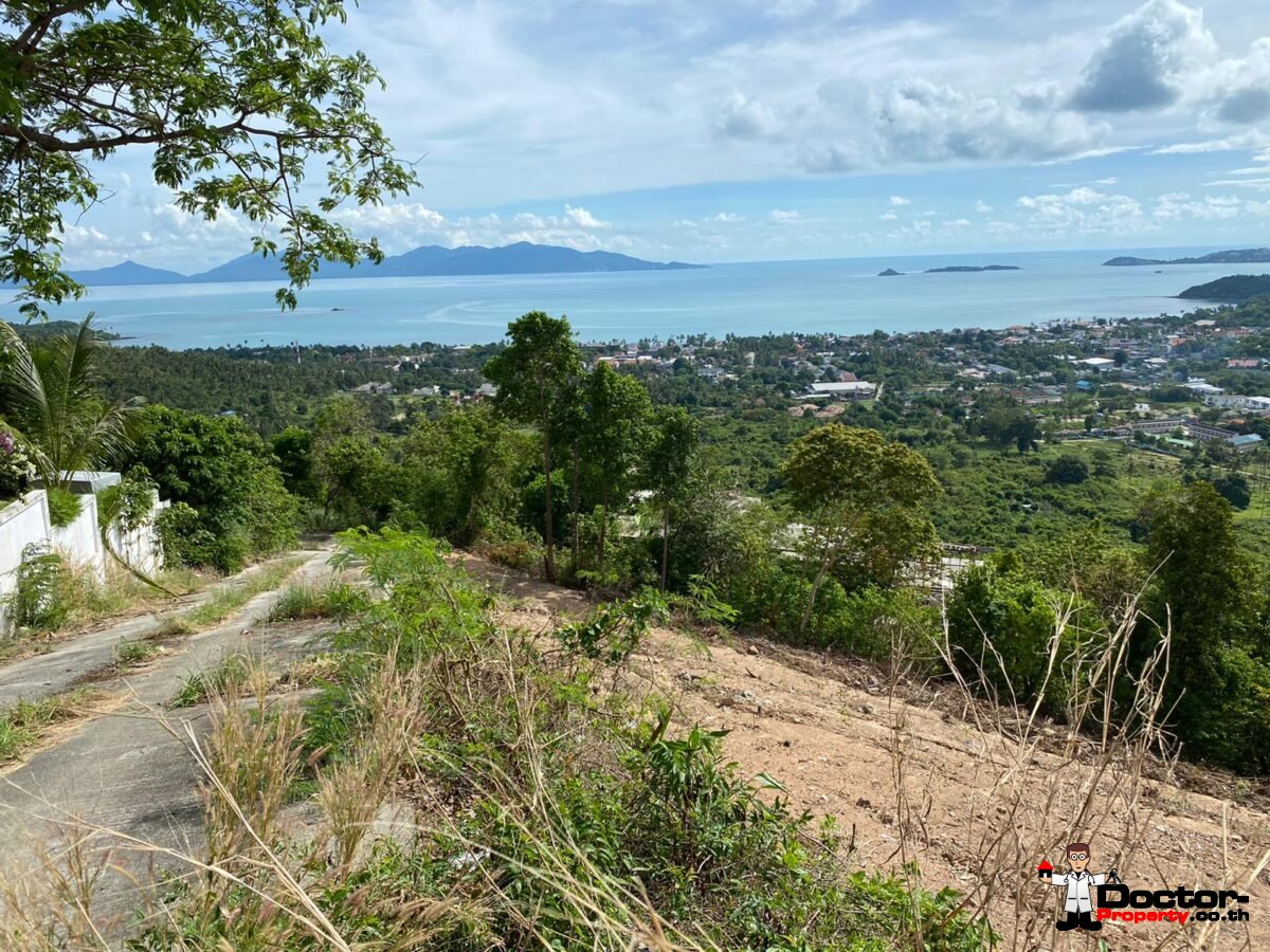 Perfect Sea View Land - Bophut - Koh Samui - for sale